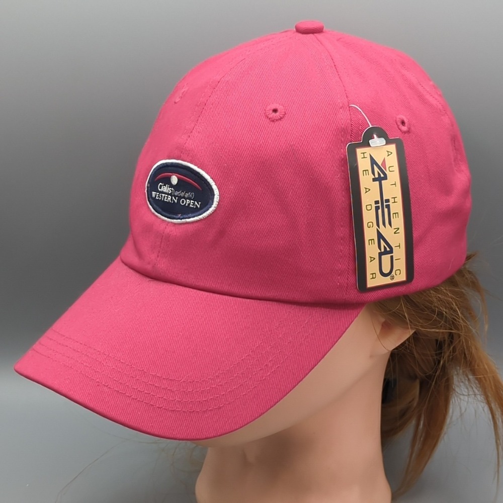WGA Western Open Hat Golf Cap PGA Tour Red Ahead Classic Cut